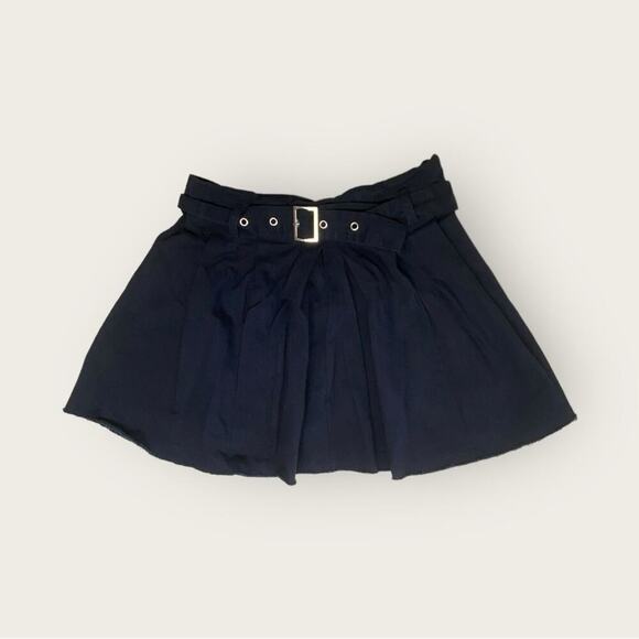 Zara | Bundle 3 Belted Uniform Skirts | Navy Blue | Girls 11-12 - Picture 7 of 15